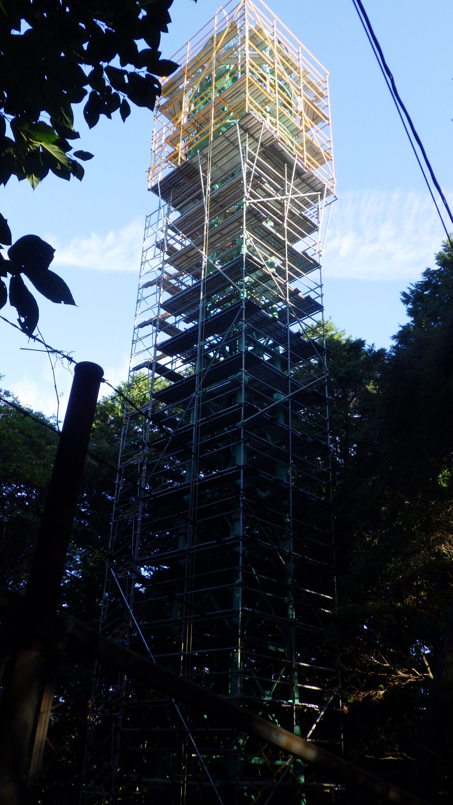 山K（横山）鉄塔塗装保のうち足場工事 サムネイル